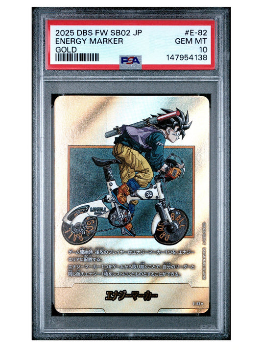 〔PSA10鑑定済〕エナジーマーカー(パラレル/34巻表紙)【☆】{E-82}