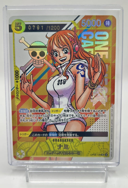 ナミ(開封/Japan/シリアル)【SR】{OP08-106}状態A-