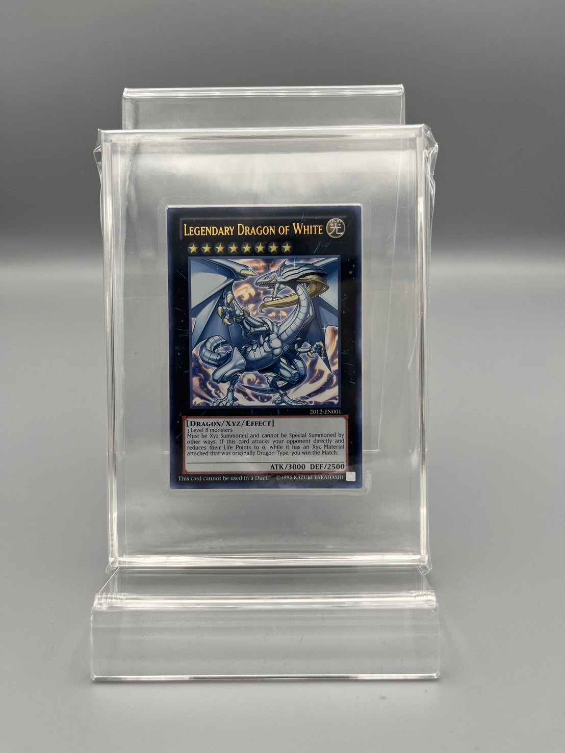 Yu-Gi-Oh! WORLD CHAMPIONSHIP 2012「伝説の白き龍」「伝説の闇の魔導師」トロフィーセット