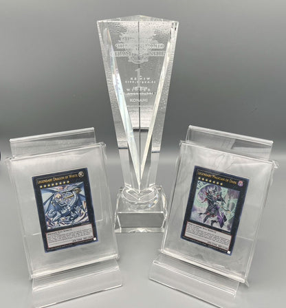 Yu-Gi-Oh! WORLD CHAMPIONSHIP 2012「伝説の白き龍」「伝説の闇の魔導師」トロフィーセット